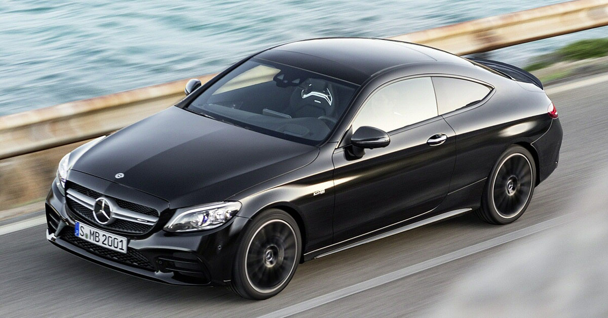 70 plate Mercedes-Benz C Class Coupe