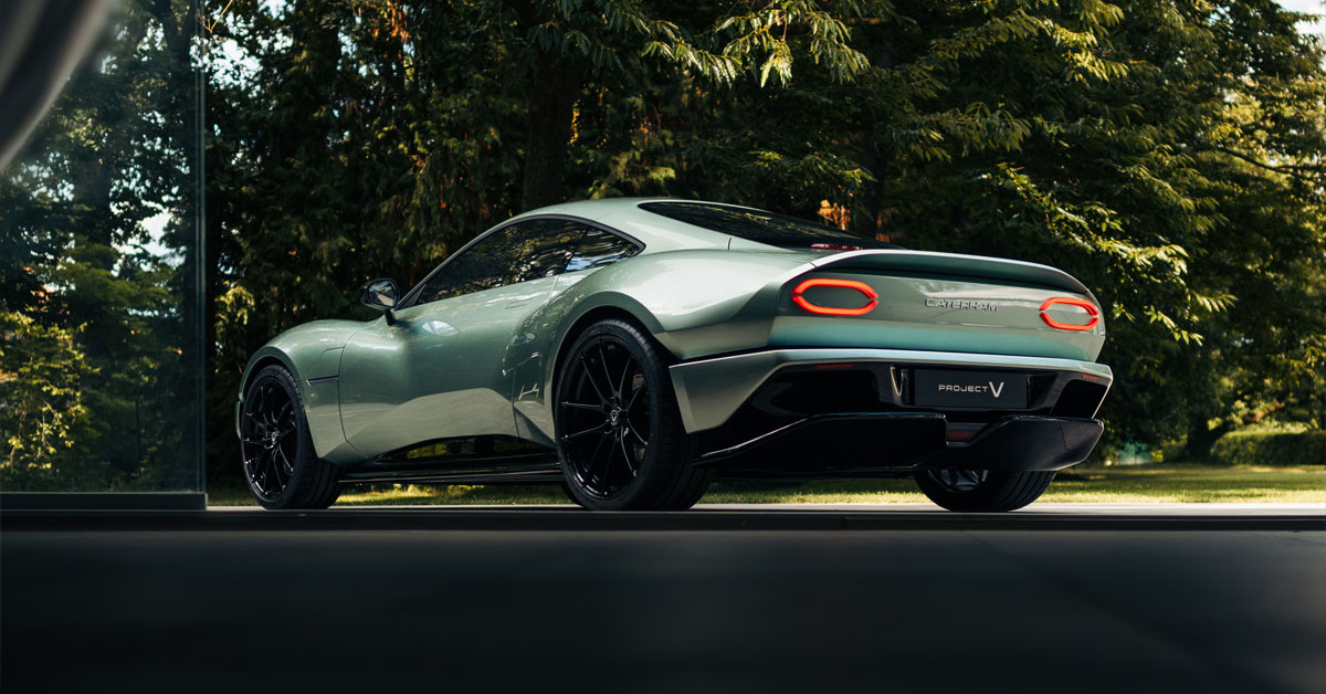 Caterham Project V Debuts: 2,623-Pound EV Sports Car, 268 HP And RWD