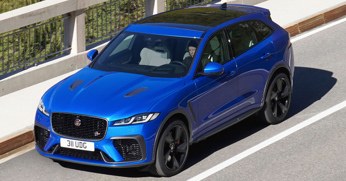 Jaguar F-Pace SVR exterior