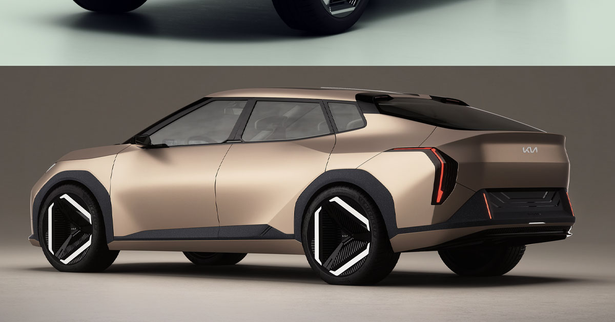 An image of the EV3 and EV4 concept cars