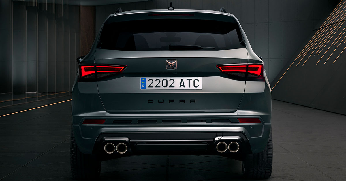 New 2020 SEAT CUPRA Ateca back end picture