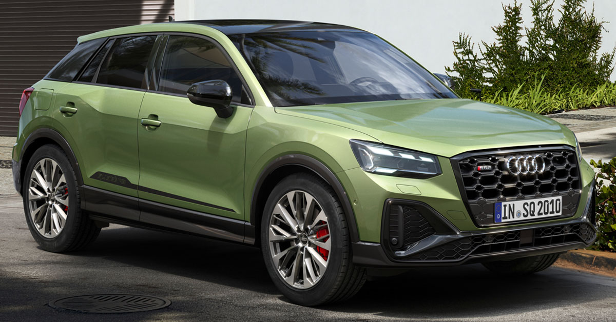 2020 Audi SQ2 picture from the front