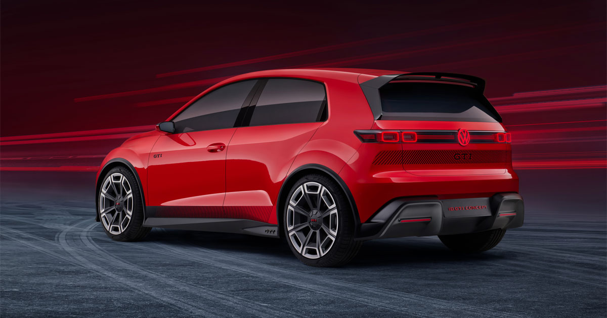 An image of the Volkswagen ID. GTI concept car