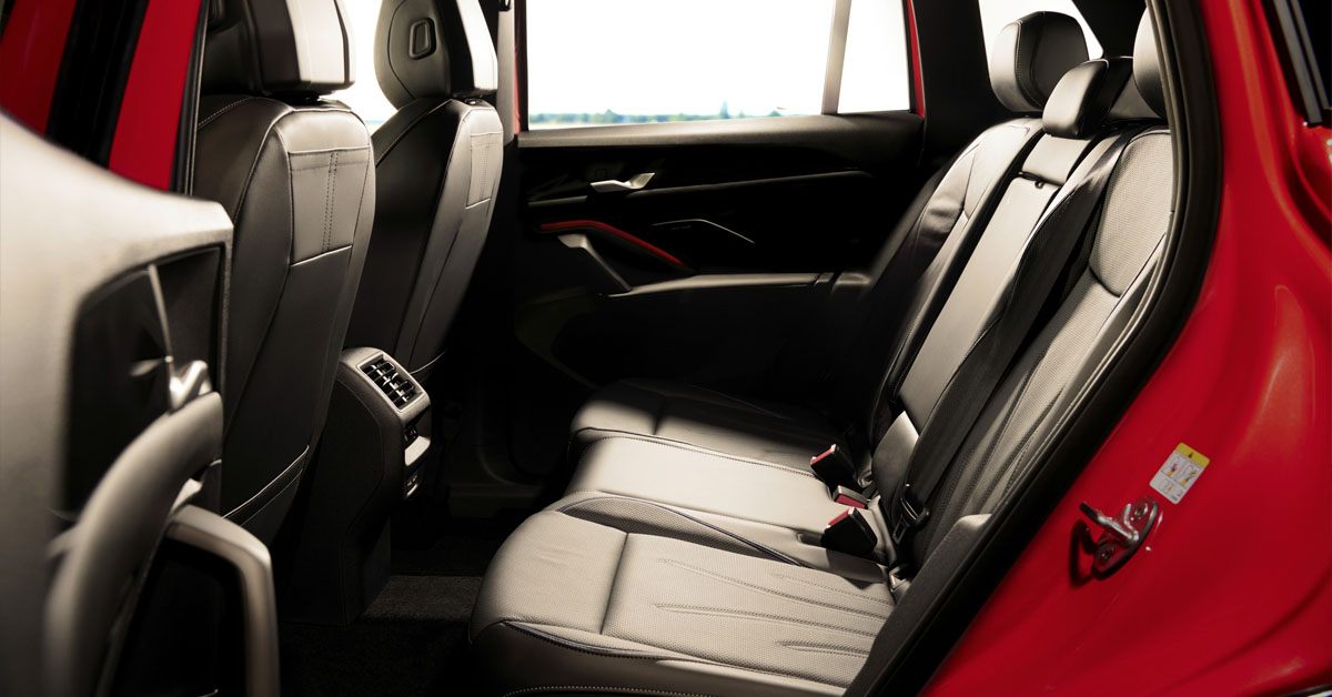 An image of the 2024 VW Tiguan interior rear seats