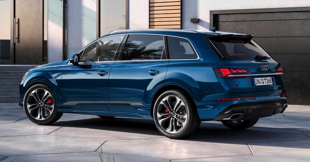 An image of the 2024 Audi Q7 SUV update