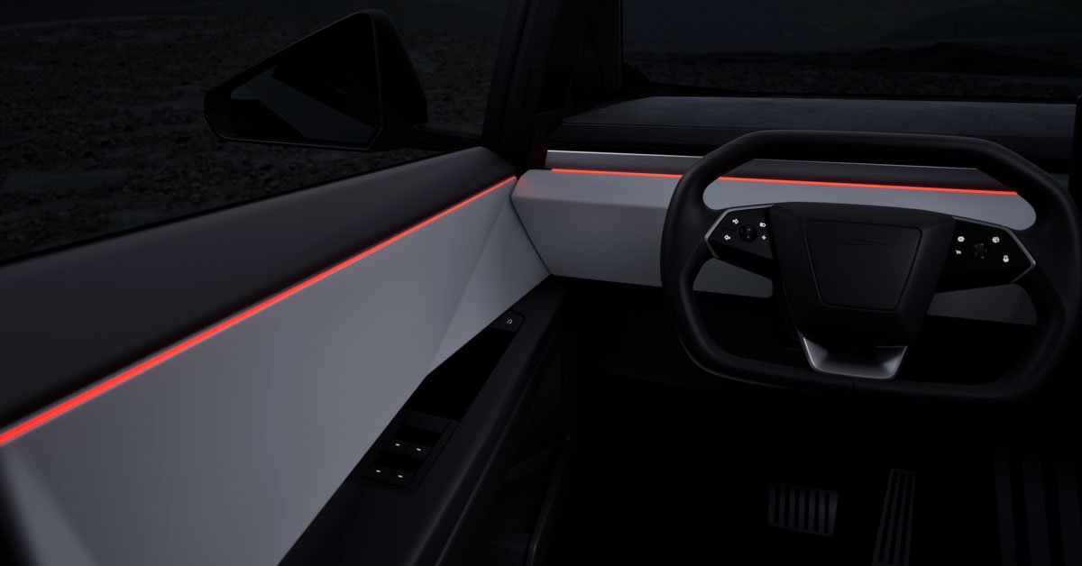 An image of the Tesla Cybertruck