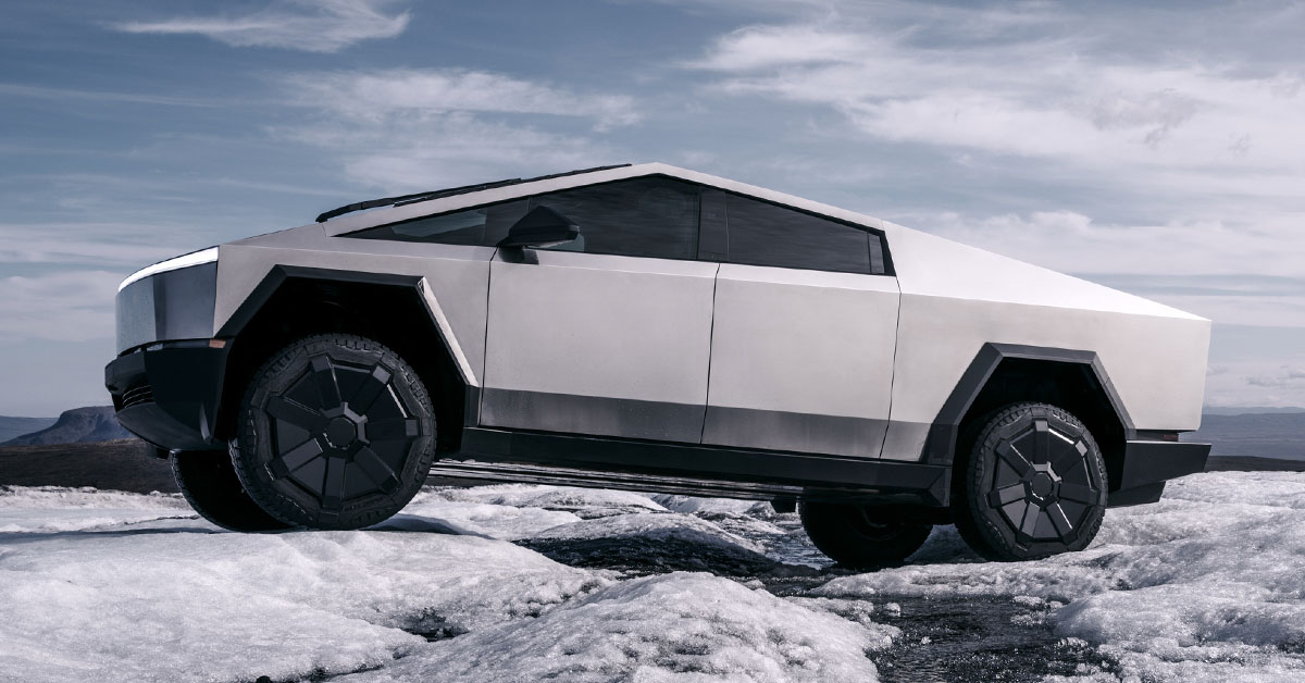 An image of the Tesla Cybertruck