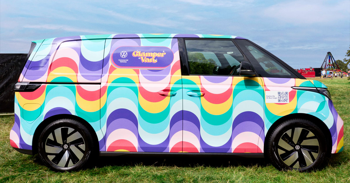 Volkswagens 'Glamper Van' ID.Buzz Cargo Goes on Tour